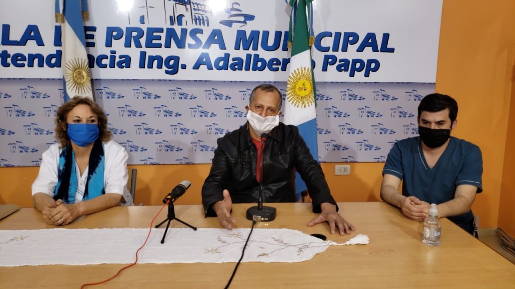 EL INTENDENTE ADALBERTO PAPP CONFIRMÓ EL PRIMER CASO POSITIVO DE COVID-10 EN VILLA ÁNGELA