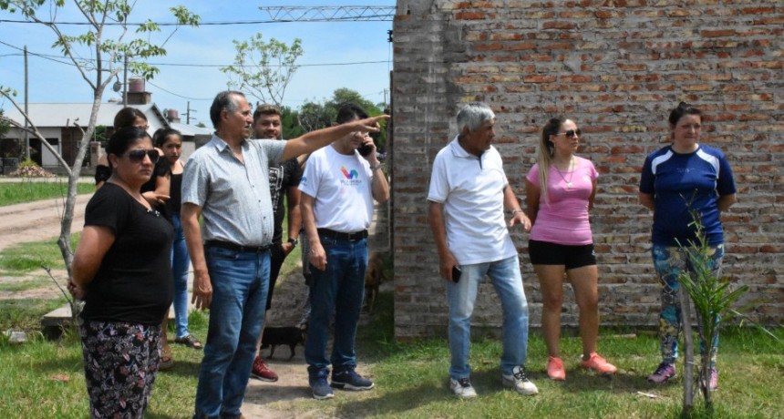 CONSTRUCCIÓN DE PLAZA EN ESPACIO VERDE DEL BARRIO 100 VIVIENDAS