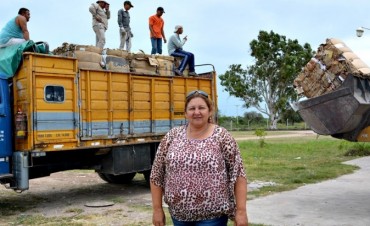 LA PLANTA DE TRATAMIENTOS DE RESIDUOS SÓLIDOS URBANOS DE VILLA ÁNGELA CONCRETÓ NUEVA VENTA DE CARTÓN