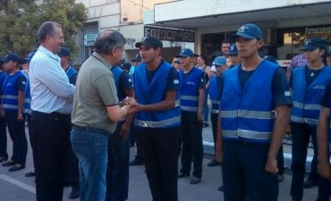 EL INTENDENTE PARTICIPÓ DE LA ENTREGA DE NUEVOS PATRULLEROS PARA ATENCIÓN 911