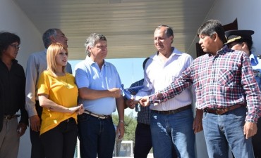 PAPP INAUGURÓ OBRAS CON EL GOBERNADOR Y DESTACÓ EL COMPROMISO DE PEPPO CON VILLA ÁNGELA