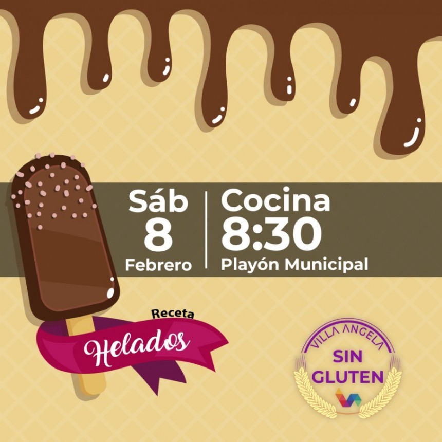 TALLER GRATUITO DE REALIZACIÓN DE HELADOS APTO PARA CELÍACOS