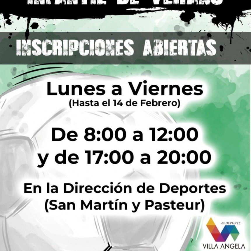 EL MUNICIPIO INVITA AL TORNEO INFANTIL DE FUTBOL DE VERANO