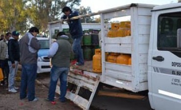 EL PROGRAMA HOGAR GARRAFA DE 10 KG. A $185 EN LA PLAZA 20 DE JUNIO