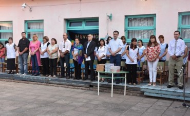 EL MUNICIPIO ACOMPAÑÓ LA APERTURA DEL CICLO LECTIVO 2018 DE LA EEP N°389