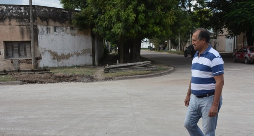 PAPP DESTACÓ LA CELERIDAD EN EL TRABAJO DE BACHEO EN ESQUINA DE JOSÉ MARTIN Y JOSÉ INGENIEROS