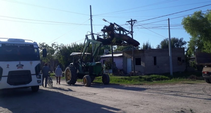 CONTINÚAN LOS TRABAJOS PLANIFICADOS DE DESCACHARRADO