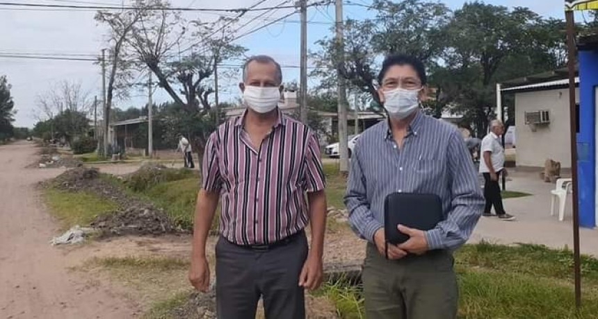 ADALBERTO PAPP SUPERVISÓ LOS TRABAJOS QUE LLEVA A CABO EL ÁREA DE SERVICIOS PÚBLICOS