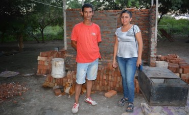 MUNICIPIO COLABORA CON LA CONSTRUCCIÓN DE UN HORNO PARA MICROEMPRENDIMIENTO FAMILIAR