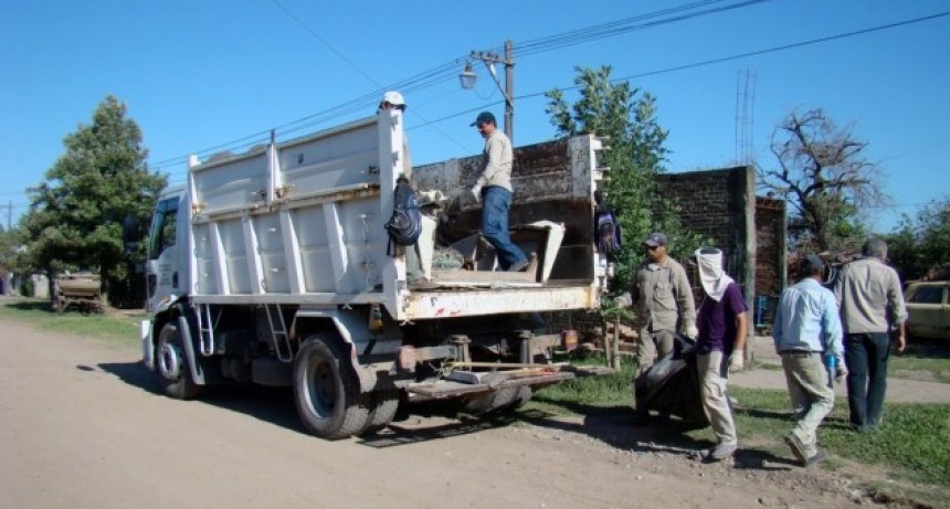 MEDIO AMBIENTE Y SERVICIOS PÚBLICOS REALIZARÁN DESCACHARRADO EN EL BARRIO SARGENTO CABRAL