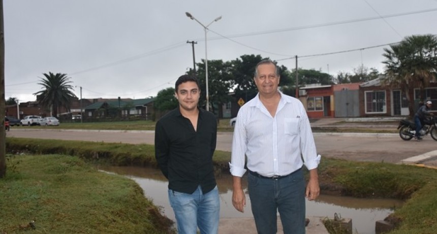 PAPP DESTACÓ EL RÁPIDO ESCURRIMIENTO DE LAS AGUAS, PRODUCTO DEL TRABAJO EN CONJUNTO ENTRE MUNICIPIO Y PROVINCIA