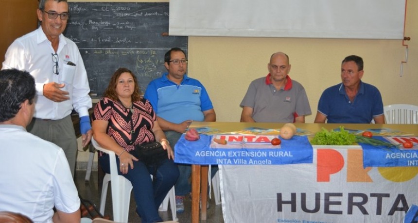 MEDIO AMBIENTE E INTA REALIZARON EL LANZAMIENTO DEL PROGRAMA PROHUERTA 