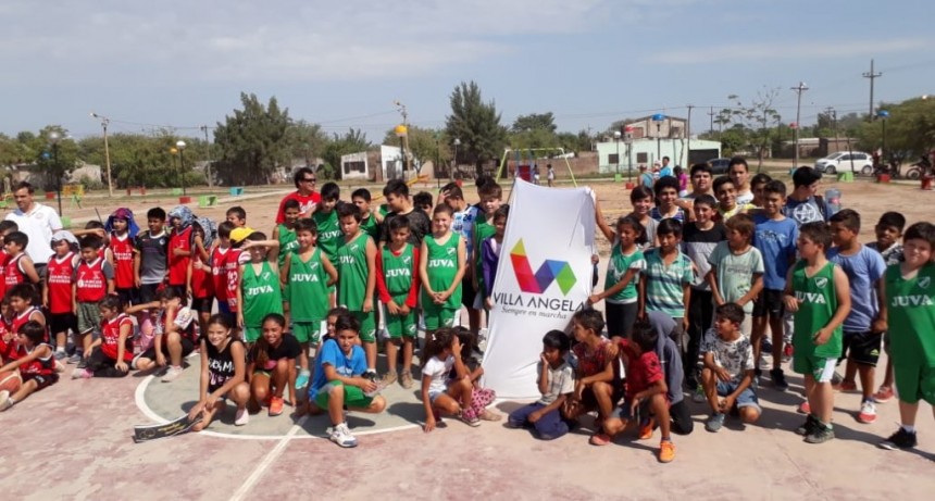 CON GRAN ACOMPAÑAMIENTO INICIÓ LA LIGA COMUNITARIA DE BASQUET ORGANIZADA POR EL MUNICIPIO DE VILLA ÁNGELA