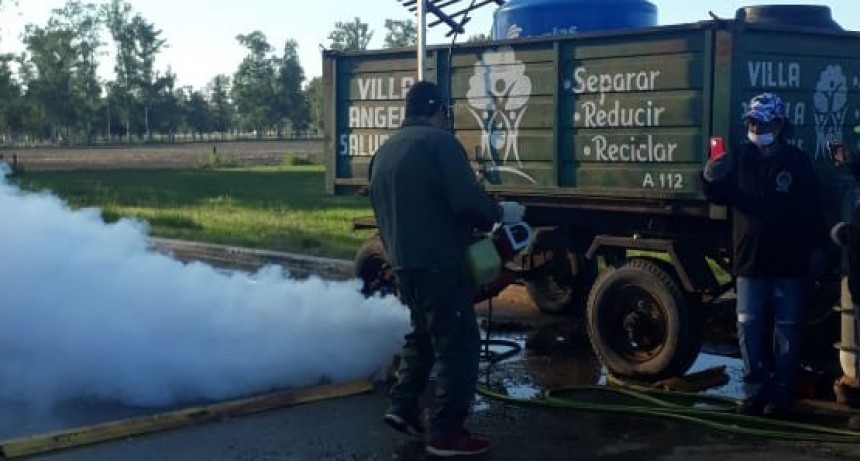 MUNICIPIO FUMIGA LOS FOCOS DE DENGUE Y CONTINÚA CON LA PREVENCIÓN POR COVID-19