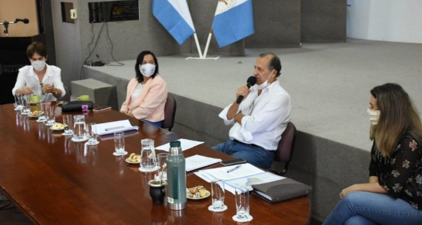 ADALBERTO PAPP RECIBIÓ A LOS INTENDENTES DE LA REGIÓN PARA PROYECTAR ACUERDOS A NIVEL LOCAL