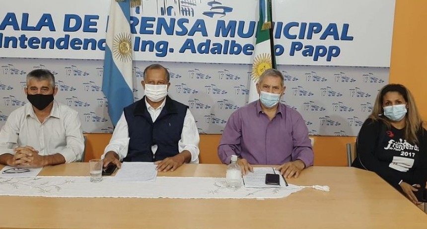 EL INTENDENTE PAPP PIDIÓ MANTENER LOS CUIDADOS POR COVID 19 ANTE EL AUMENTO DE CASOS 