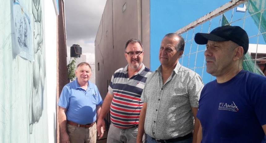 PAPP SOBRE LA OBRA DE JOSÉ GARAY EN VILLA ÁNGELA: “ESTE DIBUJO EXPRESA LOS SENTIMIENTOS LO QUE VERDADERAMENTE PASÓ”