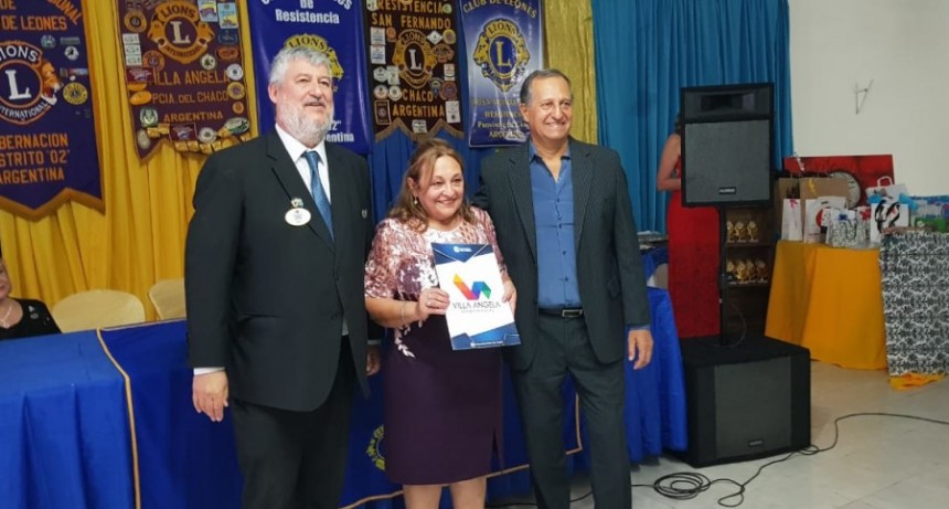 EL INTENDENTE PARTICIPÓ DEL 60 ANIVERSARIO DEL CLUB DE LEONES