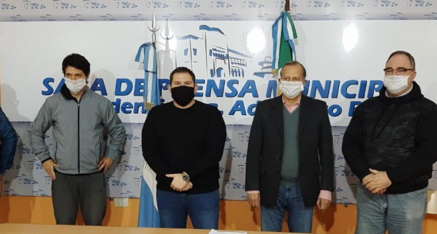 EL INTENDENE ADALBERTO PAPP RECIBIÓ AL SECRETARIO DE MUNICIPIOS PARA CONCRETAR NUEVOS PROYECTOS