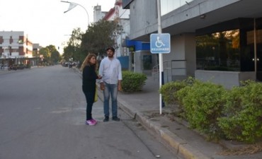 EL MUNICIPIO DE VILLA ÁNGELA PONE EN PRÁCTICA ORDENANZA DE SEÑALIZACIÓN VEHICULAR PARA PERSONAS CON DISCAPACIDAD