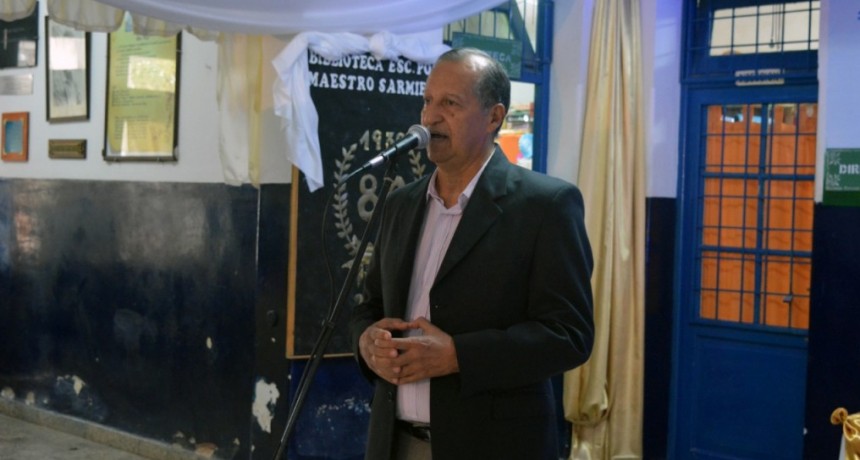 PAPP EN EL ACTO POR EL 80 ANIVERSARIO DE LA ESCUELA N° 389, REAFIRMÓ SU COMPROMISO CON LA EDUCACIÓN PÚBLICA