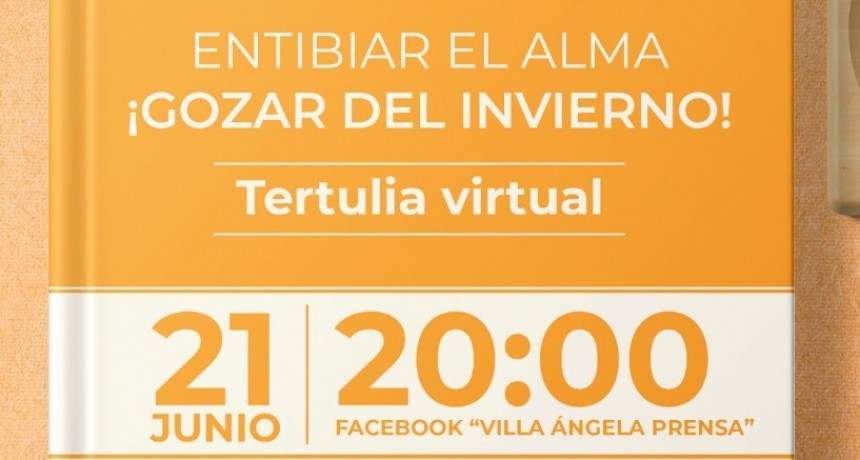 EL MUNICIPIO INVITA A ESCRITORES A PARTICIPAR DE LA TERTULIA VIRTUAL “ENTIBIAR EL ALMA, GOZAR DEL INVIERNO”