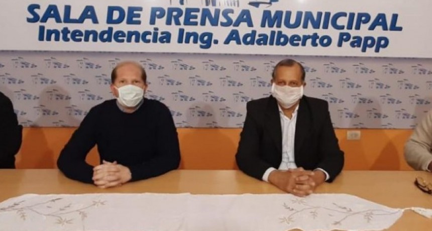 EL INTENDENTE PAPP RECIBIÓ AL MINISTRO DE GOBIERNO: CHAPO VALORÓ LA ADMINISTRACIÓN ORDENADA Y TRANSPARENTE DEL MUNICIPIO