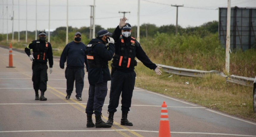 EL MUNICIPIO COLABORA CON EL CONTROL POLICIAL EN LOS ACCESOS A LA CIUDAD 