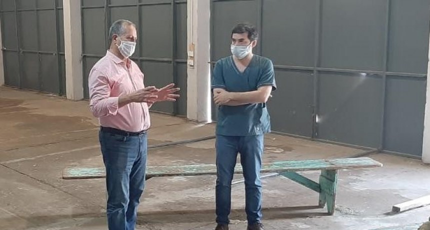 ADALBERTO PAPP AGRADECIÓ EL TRABAJO EN CONJUNTO PARA HABILITAR EL PREDIO “LAS CASUARINAS” COMO SALA DE AISLAMIENTO POR EL COVID-19