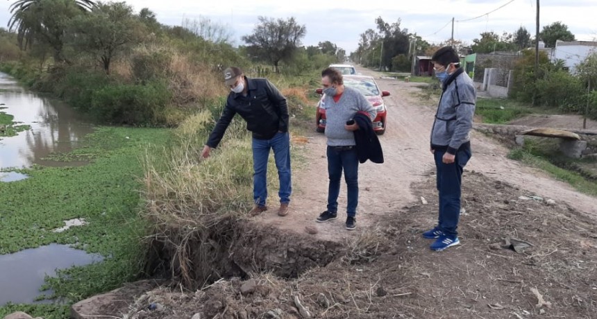 EL INTENDENTE PAPP ORDENÓ LA REPARACIÓN DE UN PUENTE DAÑADO EN ZONA SUR