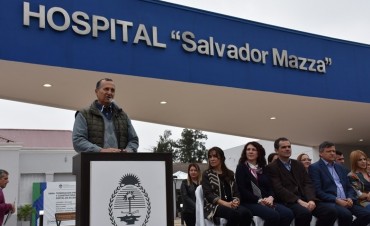 PAPP JUNTO AL GOBERNADOR DEL CHACO INAUGURÓ UNA PRIMERA ETAPA DE LA OBRA DE REFACCIÓN DEL HOSPITAL SALVADOR MAZZA