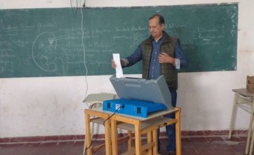 PAPP VOTÓ EN LA EN EES N° 14: “INVITO A TODA LA COMUNIDAD A ACERCARSE A EXPRESARSE EN LAS URNAS”