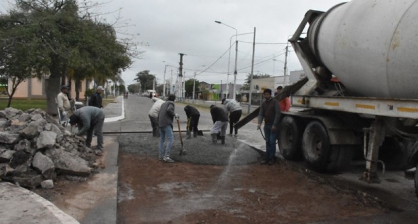 EL MUNICIPIO CONCRETA UN PLAN INTEGRAL DE INNUMERABLES TRABAJOS EN VILLA ÁNGELA