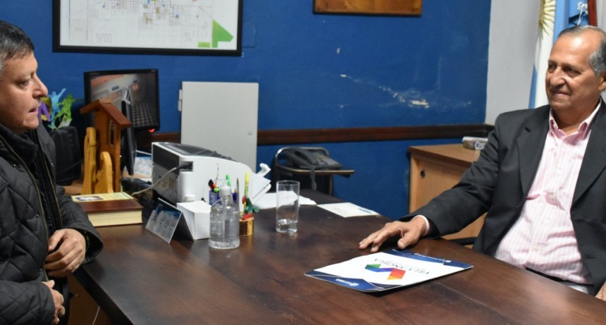 EL INTENDENTE PAPP RECIBIÓ LA VISITA DEL GOBERNADOR EN INAUGURACIÓN DE OBRAS 