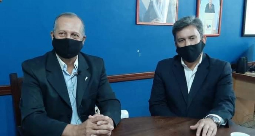 EL INTENDENTE PAPP Y EL SENADOR ZIMMERMANN SE COMPROMETIERON A TRABAJAR JUNTOS EN BENEFICIO A LA COMUNIDAD