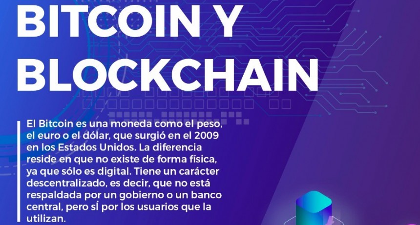 INVITAN A CHARLA SOBRE BITCOINS Y BLOCKCHAN A REALIZARSE MAÑANA A LAS 19 EN LA MUNICIPALIDAD DE VILLA ÁNGELA