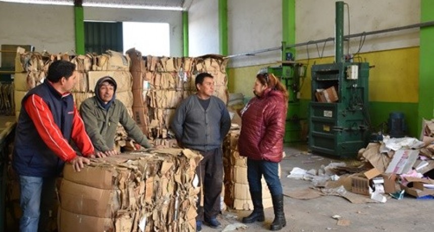 MEDIO AMBIENTE REALIZÓ LA VENTA DE ALREDEDOR DE 22 MIL KILOS DE CARTÓN