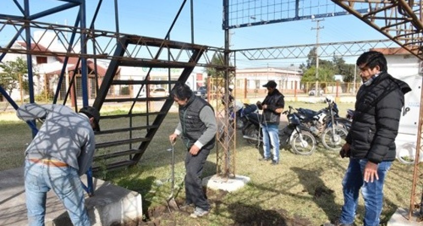EL MUNICIPIO INICIÓ LA RECONSTRUCCIÓN TOTAL DEL ESCENARIO MAYOR DEL PREDIO CARLOS GARDEL