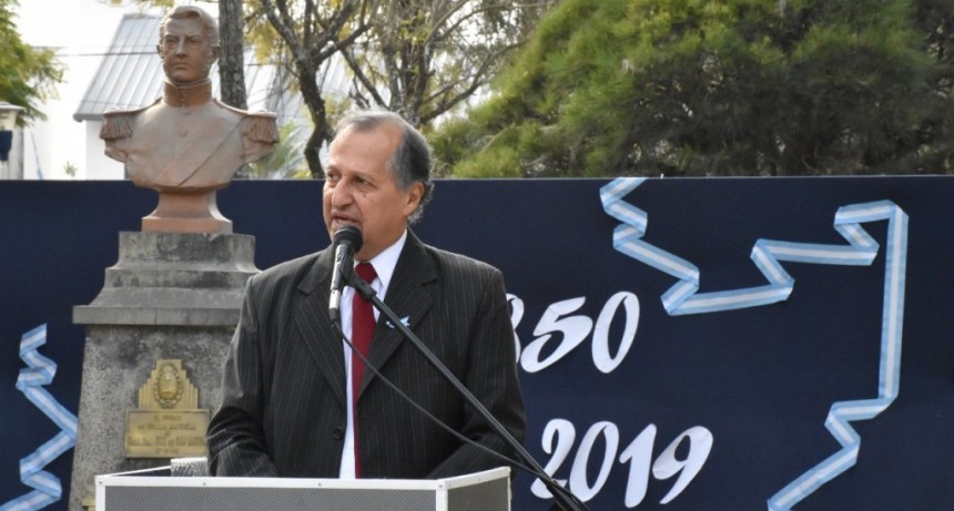 EN EL ANIVERSARIO DE LA MUERTE DE SAN MARTÍN, PAPP CONVOCÓ A TODOS LOS VILLANGELENSES “A DEMOSTRAR EN LAS ACTITUDES COTIDIANAS NUESTRO AMOR POR LA ARGENTINA”