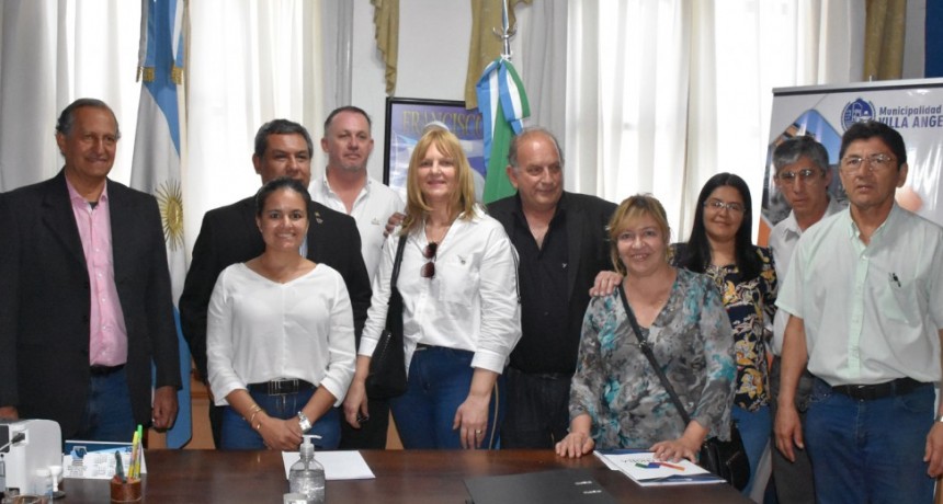PAPP RECIBIÓ A REFERENTES DEL ROTARY CLUB