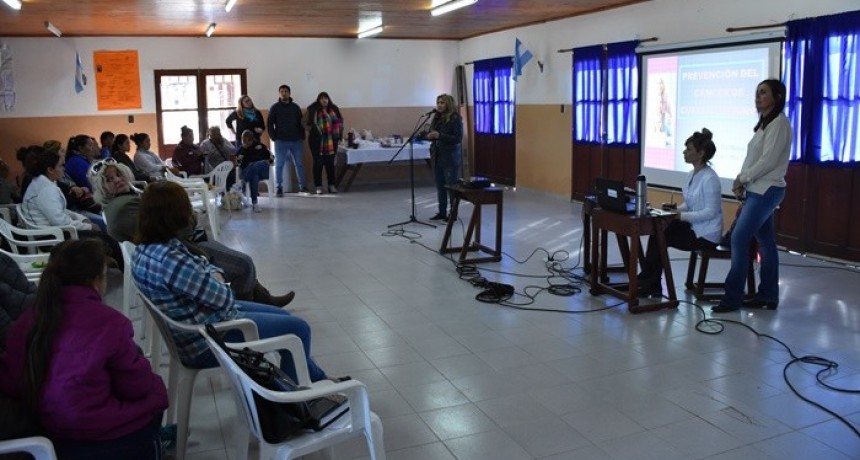 SECRETARÍA DE DESARROLLO SOCIAL MUNICIPAL INICIÓ LAS CHARLAS SOBRE PREVENCIÓN DE CÁNCER DE CUELLO DE ÚTERO