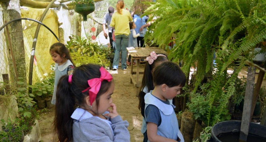 ALUMNOS DEL JARDÍN N° 15 VISITARON EL CENTRO DE PROMOCIÓN AMBIENTAL