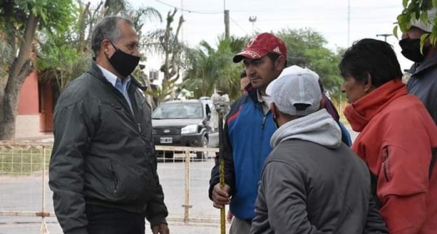 PAPP SUPERVISÓ EL INICIO DE OBRA DEL PAVIMENTO DE CALLE SARGENTO OSUNA