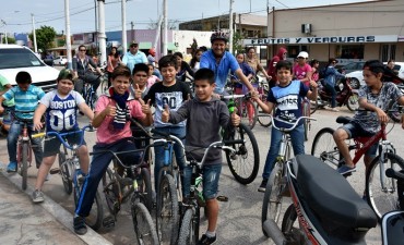 PAPP SOBRE BICICLETEADA SOLIDARIA: “HAY QUE FORTALECER LOS VALORES DE UNA SOCIEDAD SANA”