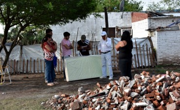 LA COMISIÓN DE EMERGENCIA INFORMÓ QUE MÁS DE 70 FAMILIAS SUFRIERON VOLADURA DE TECHOS