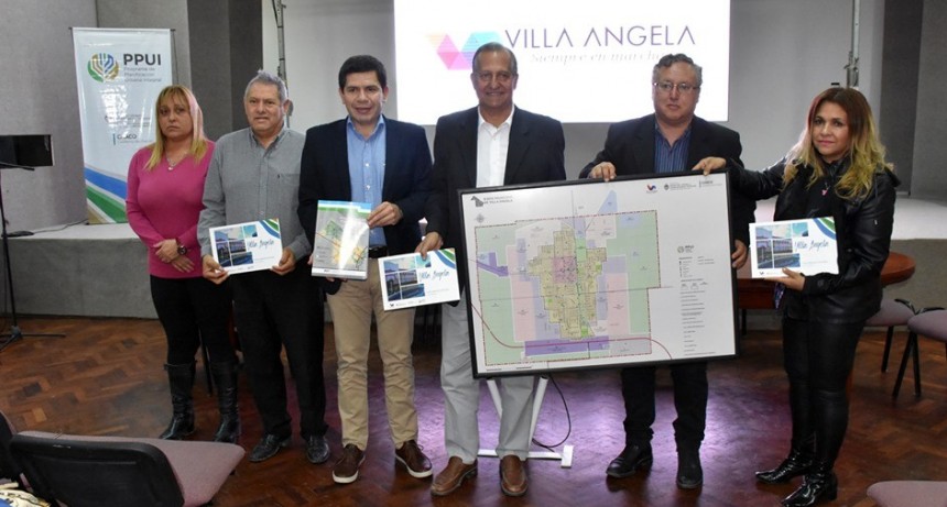 PAPP PRESENTÓ EL PLAN URBANO INTEGRAL DE VILLA ÁNGELA