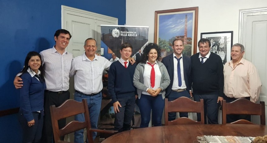 PAPP RECIBIÓ A ALUMNOS DE EBEN EZER QUE PARTICIPARON DE LAS OLIMPIADAS DE LITERATURA Y MATEMÁTICA