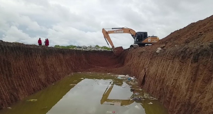 EL MUNICIPIO REALIZÓ LA CONSTRUCCIÓN DE UNA FOSA EN LA PLANTA GIRSU