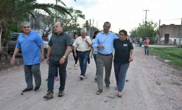 EL MUNICIPIO RIPIO CALLES DEL BARRIO SAN JOSÉ Y LOS VECINOS MANIFESTARON SU AGRADECIMIENTO