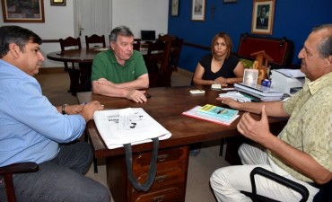 PAPP RECIBIÓ EN INTENDENCIA A BERNABÉ PARA ARTICULAR PROYECTOS A FUTURO